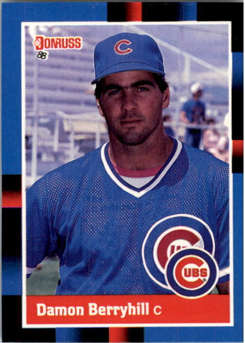 1988 Damon Berryhill Donruss Baseball Card #639