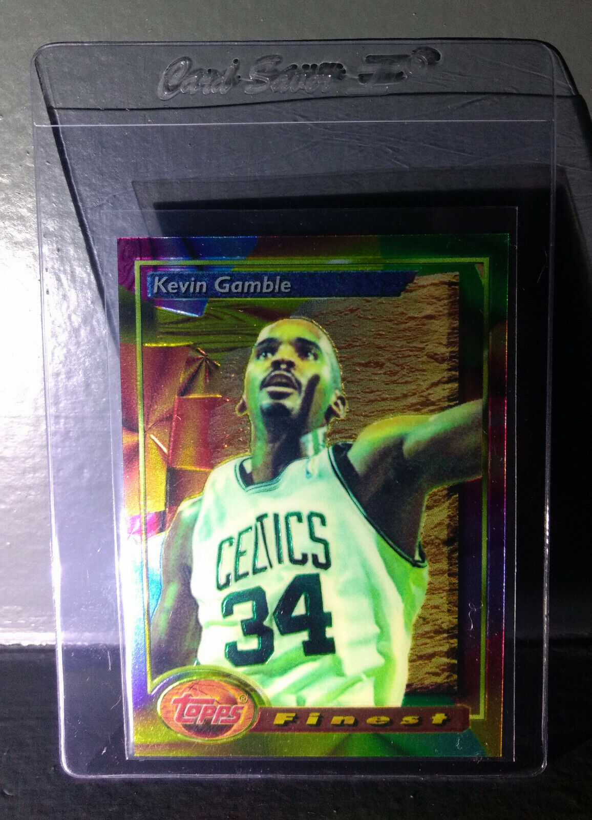 1993-94 Topps Finest Kevin Gamble #150 Basketball Card