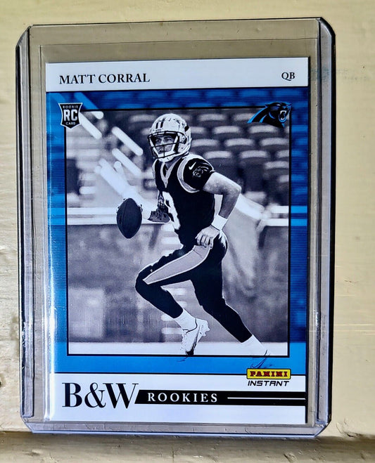 Matt Corral 2022 Panini NFL Black & White Rookies #28 Football Card 1 of 649