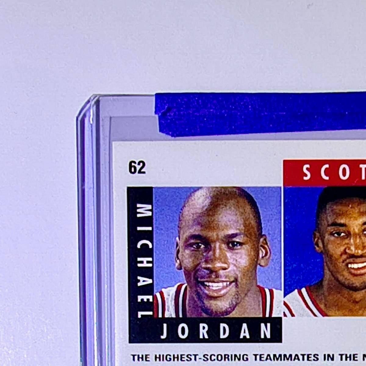 Michael Jordan Scottie Pippen Scoring Threats 1992-93 Upper Deck #62 Card Bulls