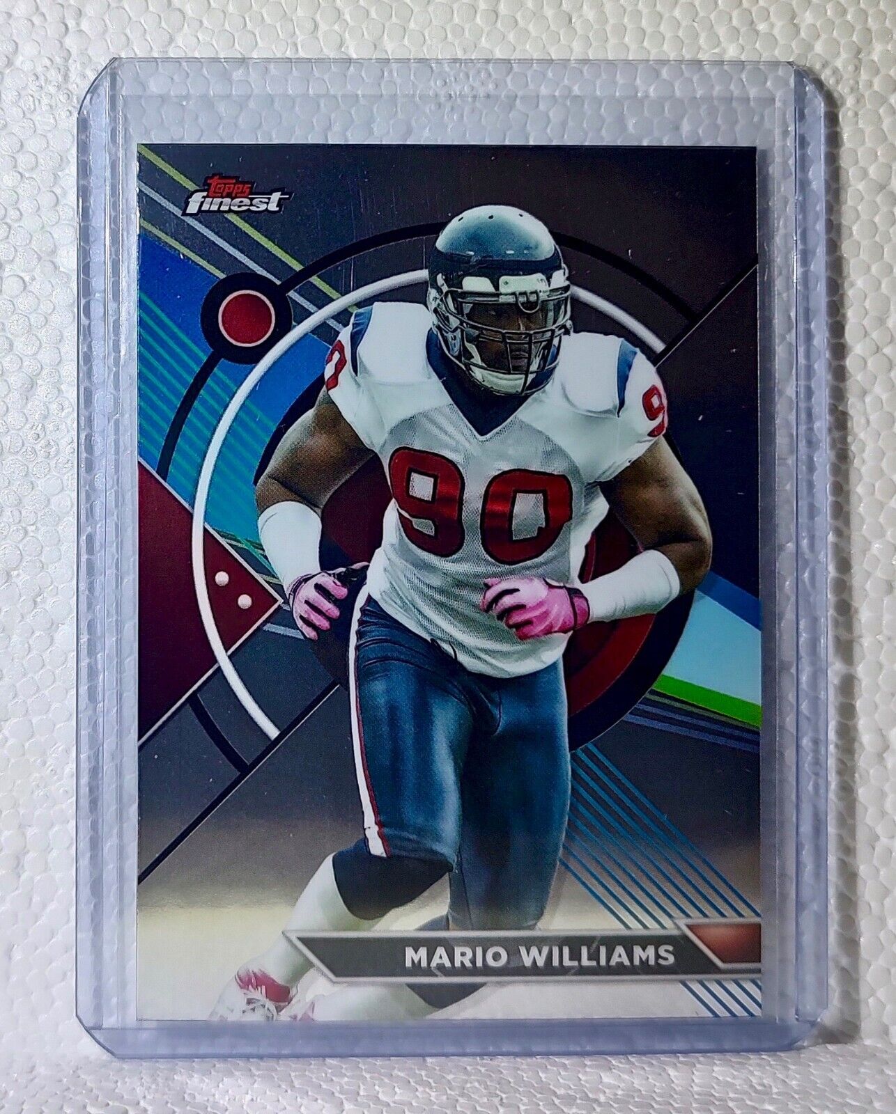 2023 Mario Williams Topps Finest NFL #193 Football Card Houston Texans