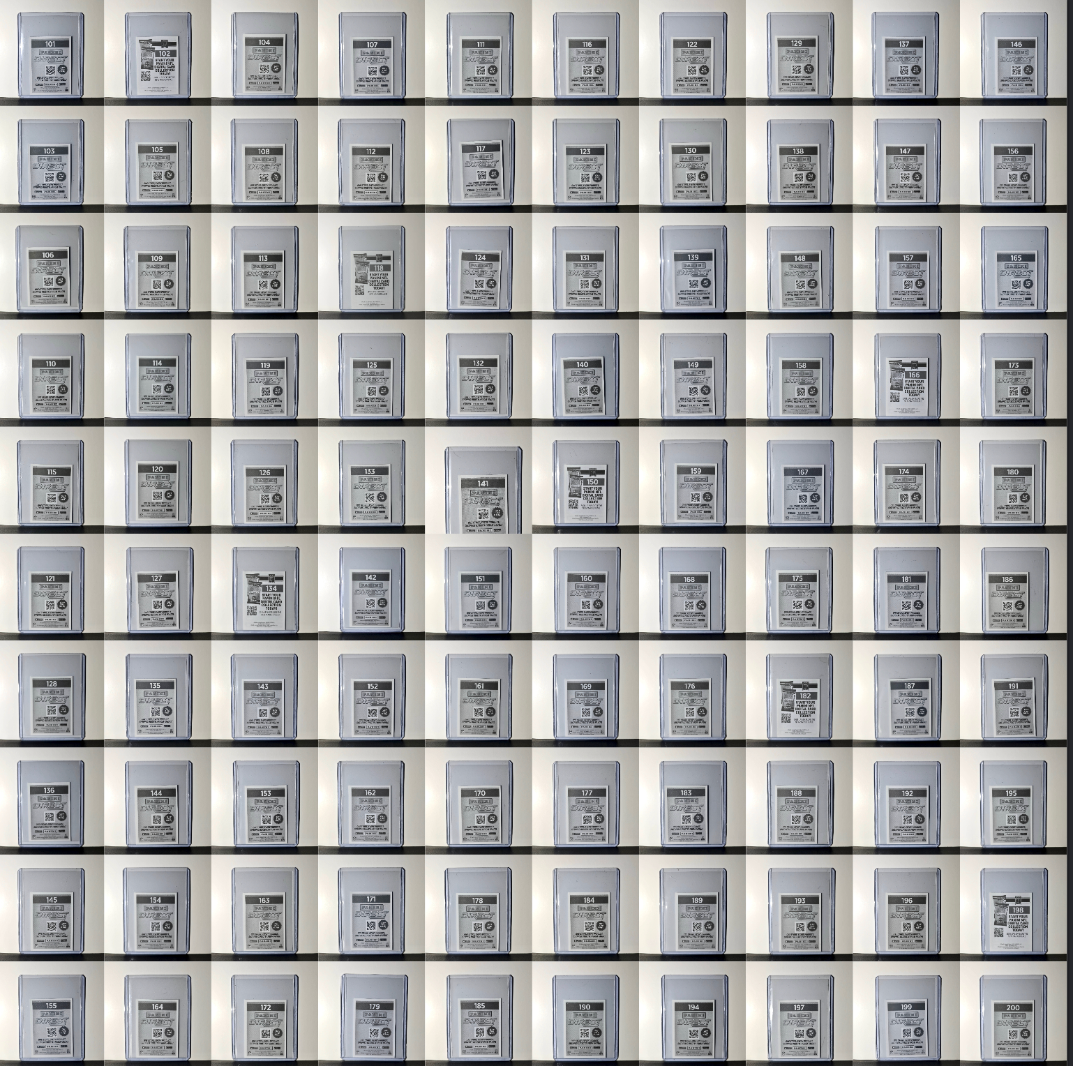 2025 Panini NFL Sticker Collection Complete 564 Football Sticker Set - Toploaded