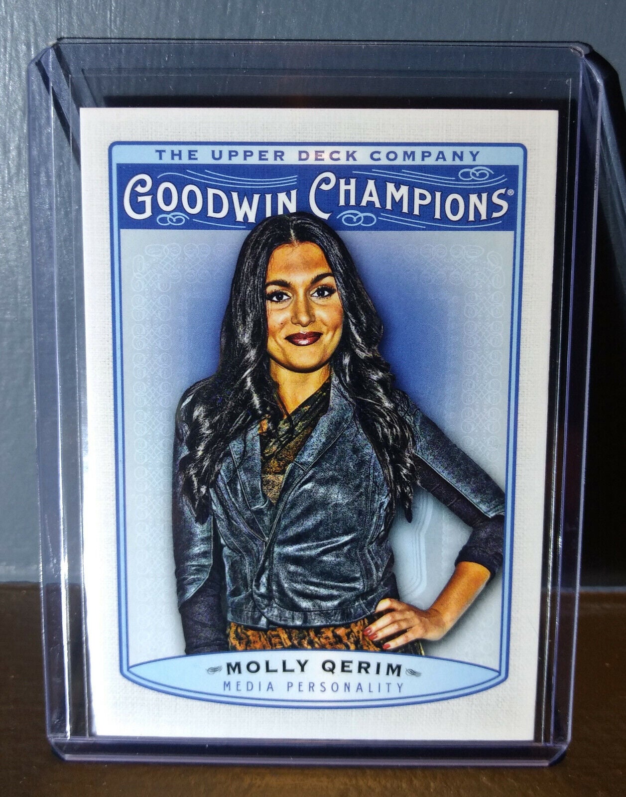 2019 Upper Deck Goodwin Champions Molly Qerim #9 Media Personality Card 