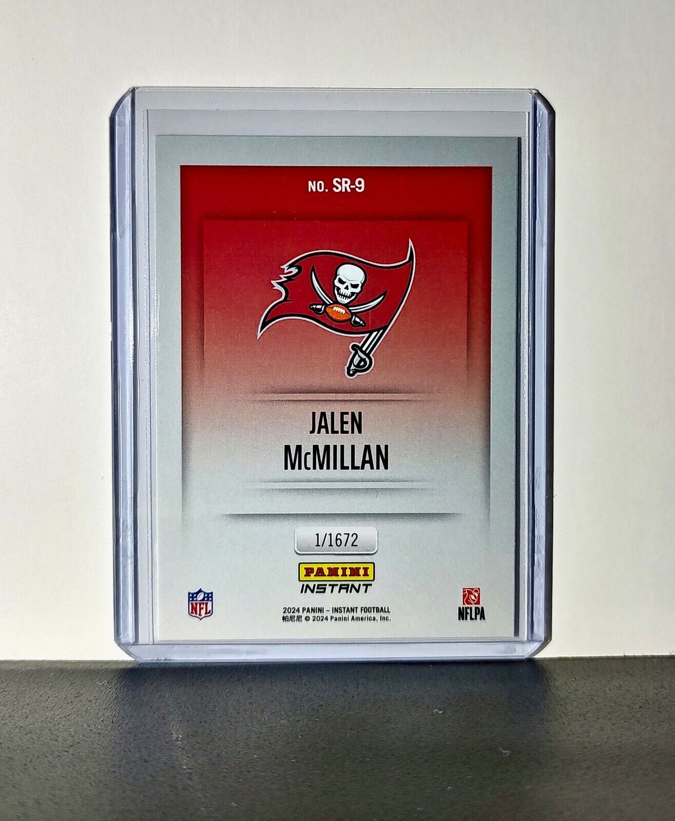 Jalen McMillan 2024 Panini NFL Studio Rookies #9 Card Buccaneers 1/1672