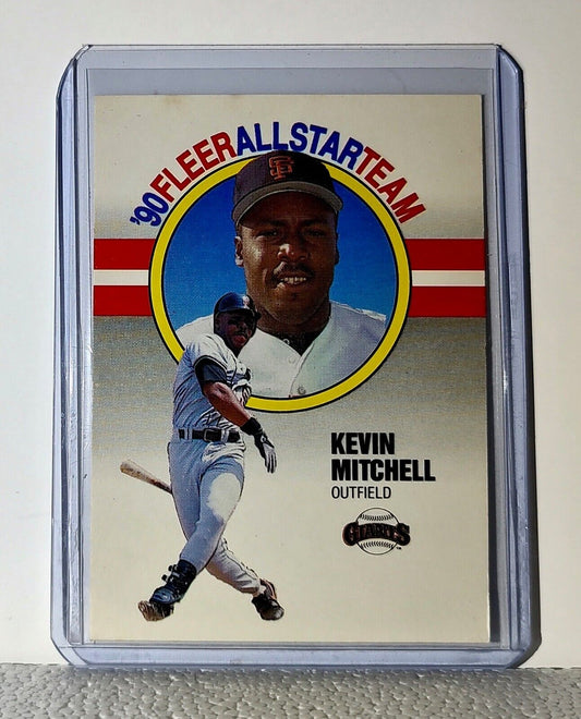 Kevin Mitchell 1990 Fleer MLB #6 All-Star Team Card San Francisco Giants