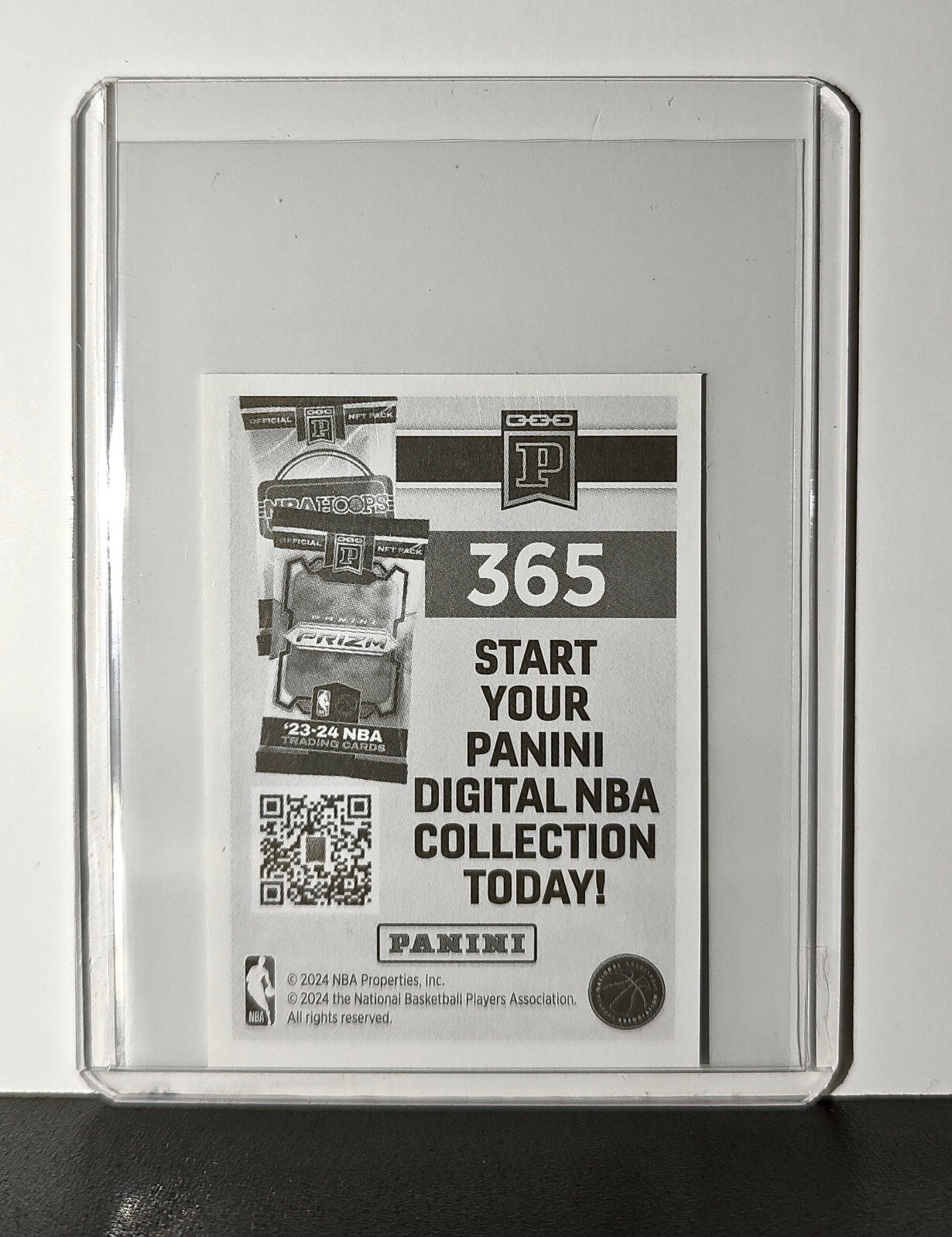 Jarred Vanderbilt 2024-25 Panini NBA #365 Sticker Card Los Angeles Lakers