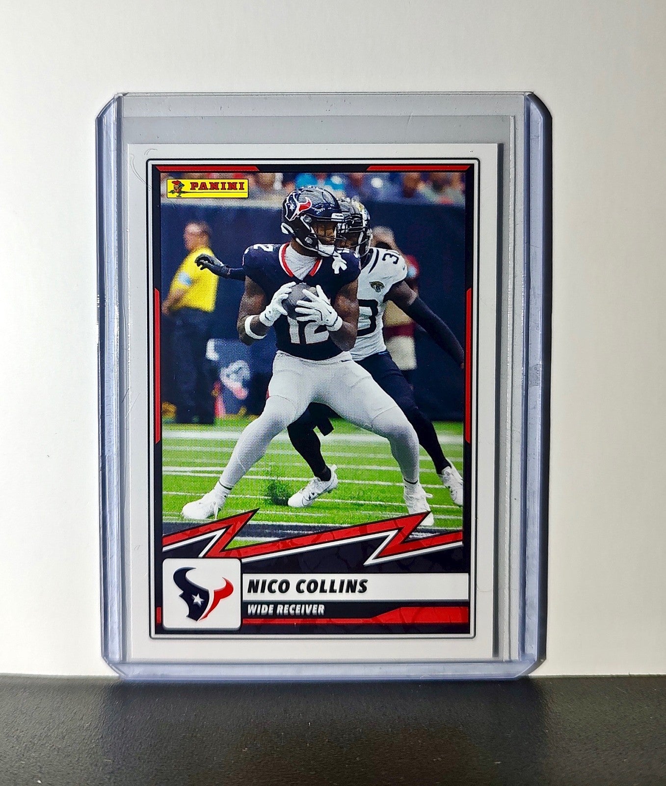 Nico Collins 2025 Panini NFL #20 Sticker Card Houston Texans