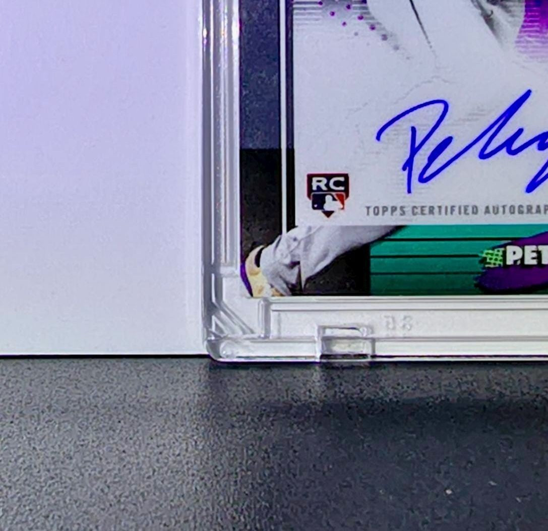 Petey Halpin Rookie 2026 MLB Topps Finest #FA-PH Auto Baseball Card Guardians
