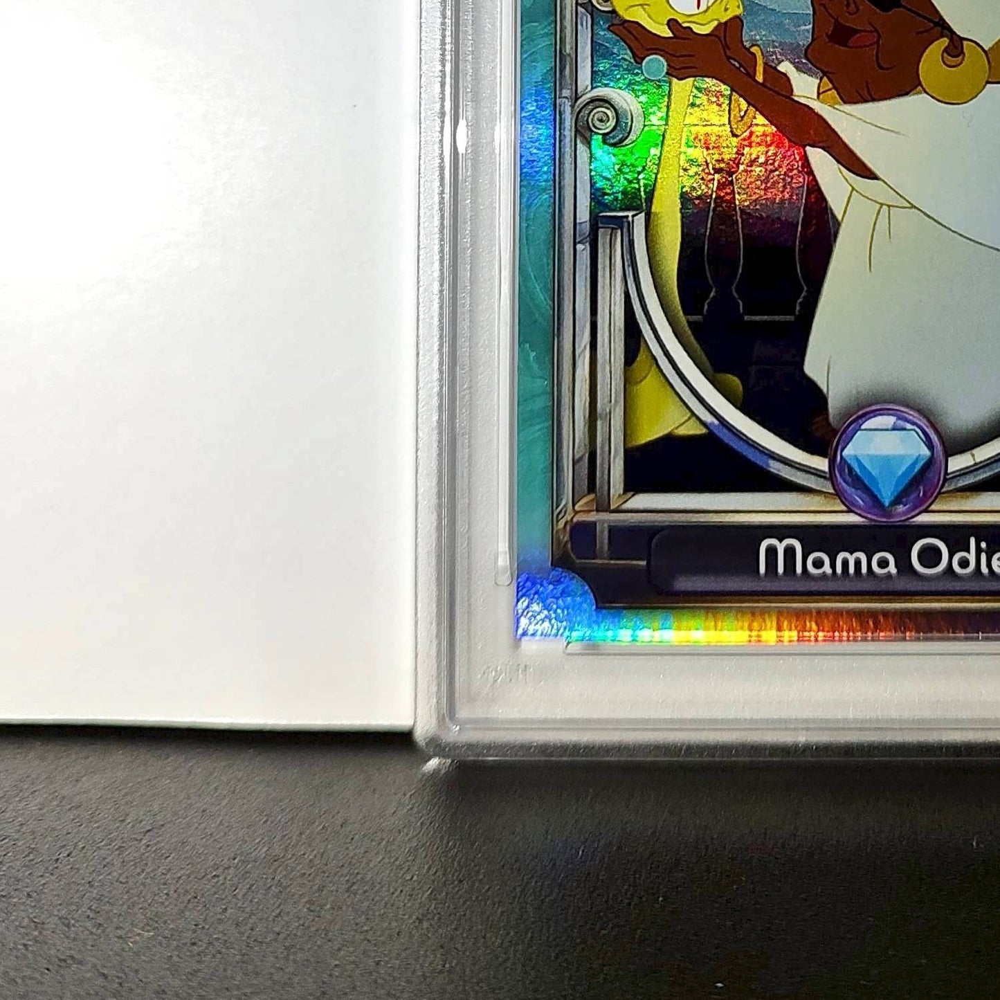Mama Odie 2025 Topps Disney #142 Diamond Card The Princess and the Frog PSA 7