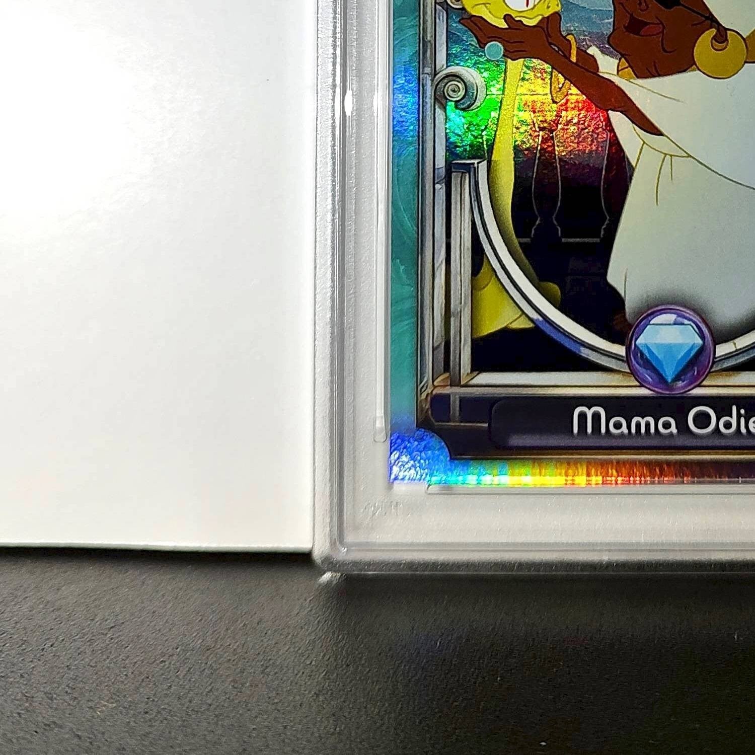 Mama Odie 2025 Topps Disney #142 Diamond Card The Princess and the Frog PSA 7