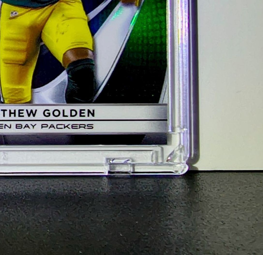 Matthew Golden Rookie 2025 NFL Topps Chrome Black #117 Refractor Packers 285/299
