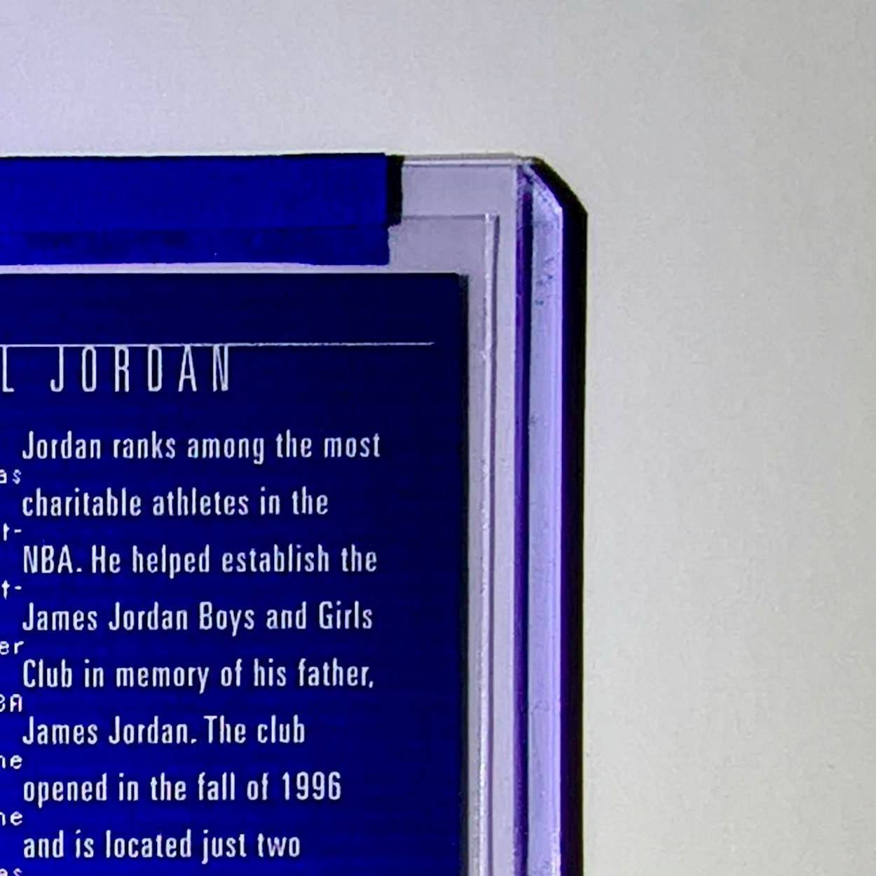 Michael Jordan 1997-98 Upper Deck Court Perspectives #165 Card Chicago Bulls