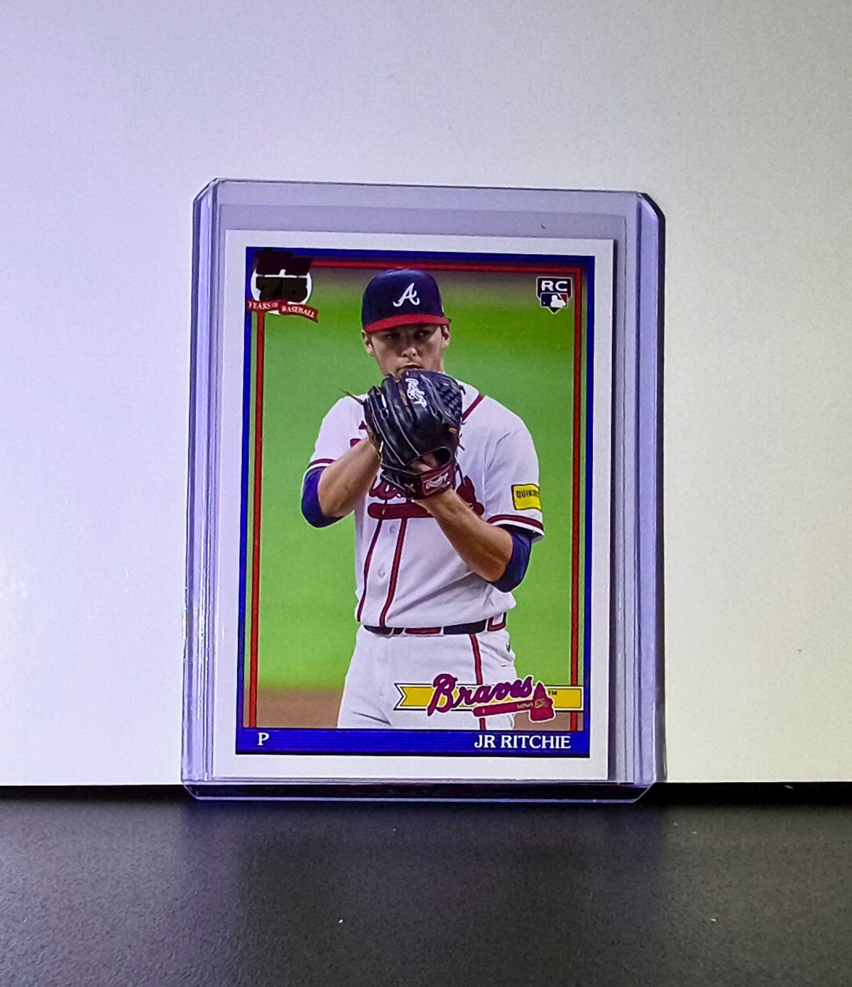 JR Ritchie Rookie 2026 Topps Update 1991 Retro MLB #U91-19 Card Atlanta Braves