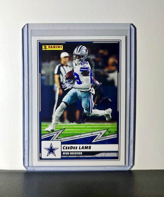 CeeDee Lamb 2025 Panini NFL #55 Sticker Card Dallas Cowboys