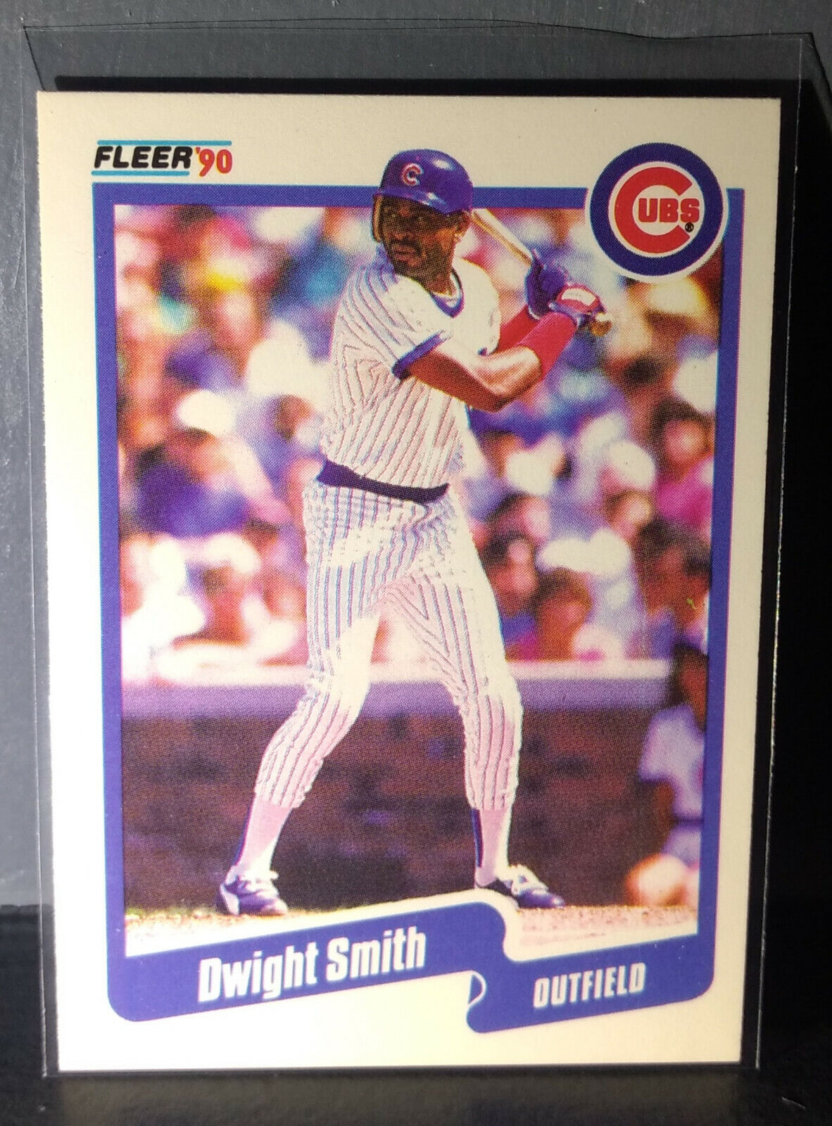 1990 Dwight Smith Fleer Baseball Card #42