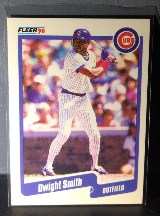 1990 Dwight Smith Fleer Baseball Card #42