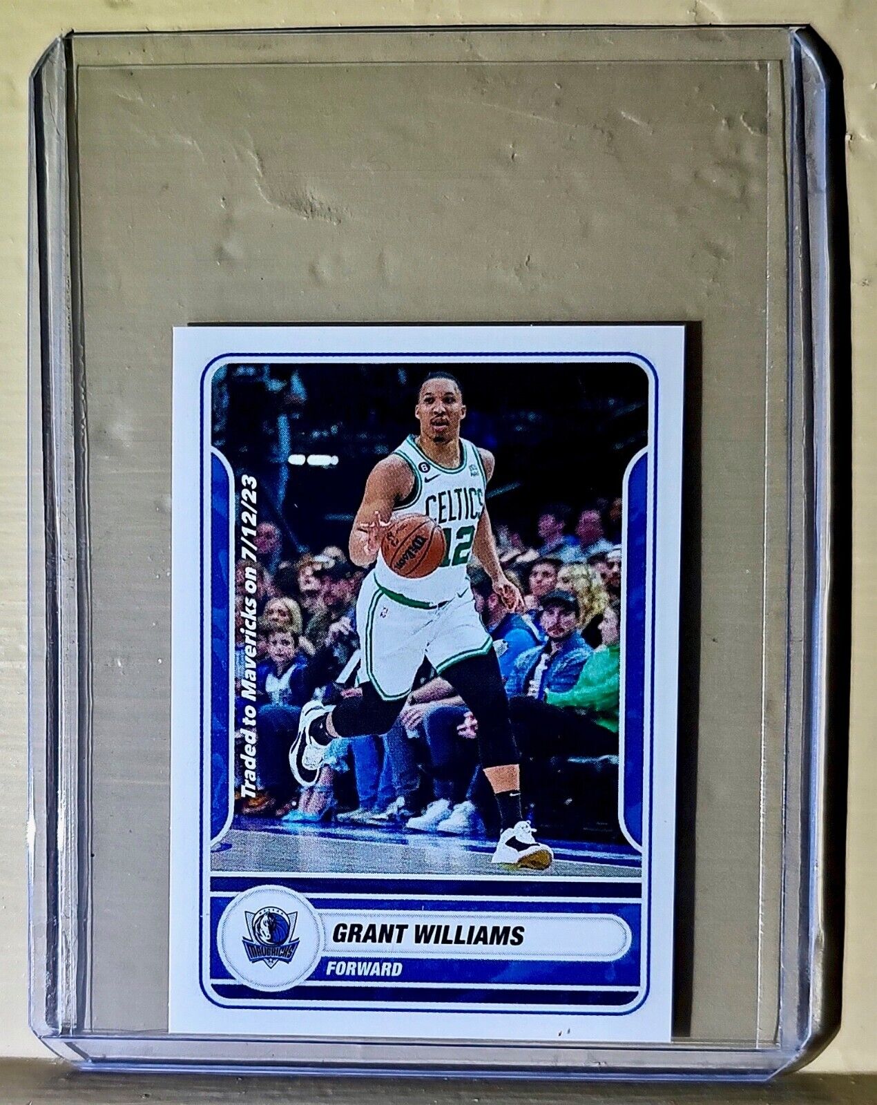 2023-24 Grant Williams Panini NBA Basketball #301 Sticker Dallas Mavericks