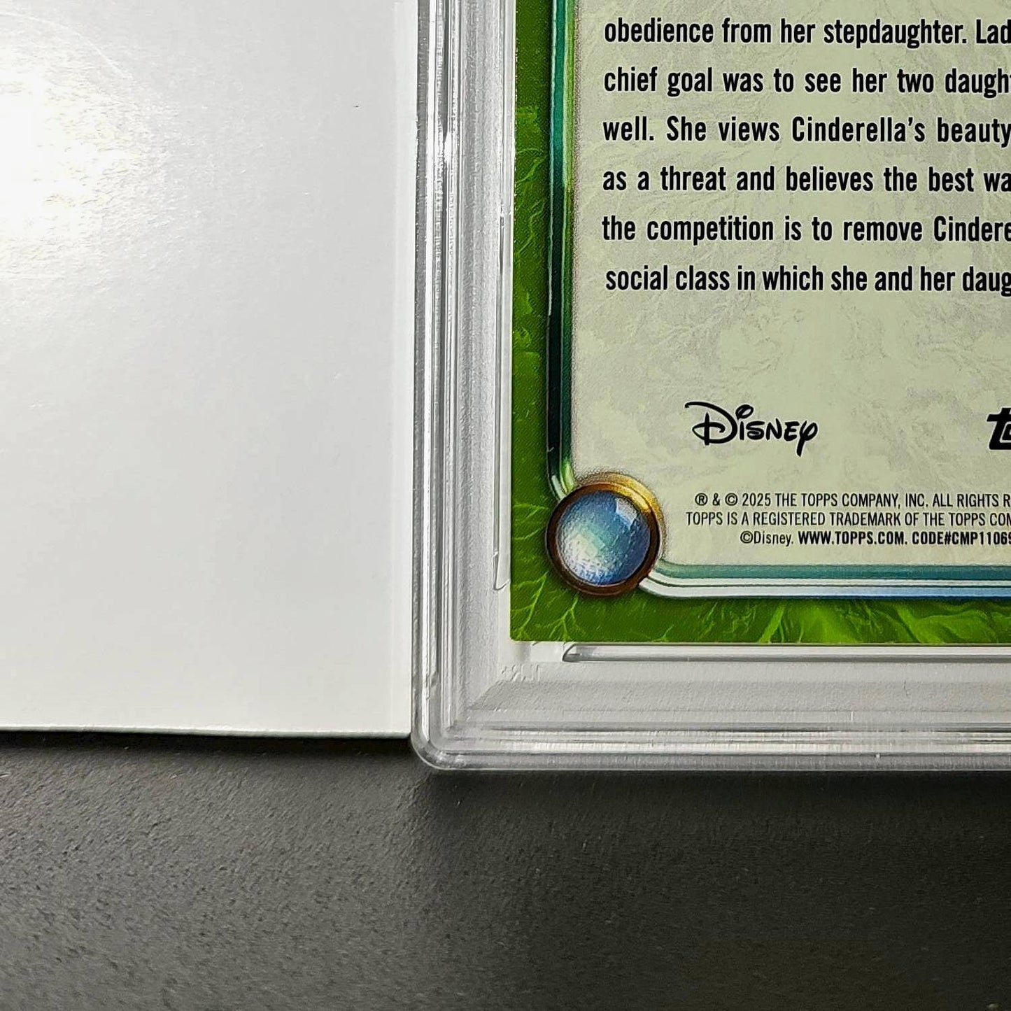 Lady Tremaine 2025 Topps Disney Wonder #173 Card Cinderella PSA 8 NM-MT