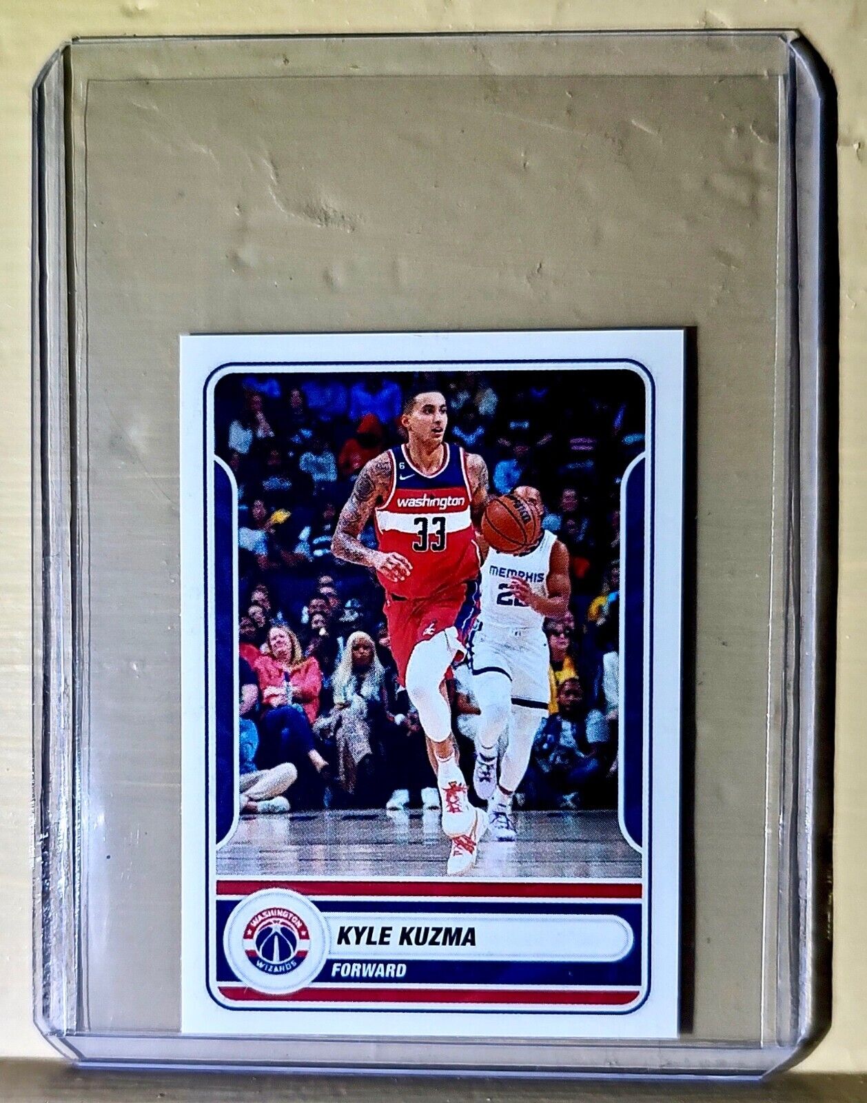 2023-24 Kyle Kuzma Panini NBA Basketball #285 Sticker Washington Wizards