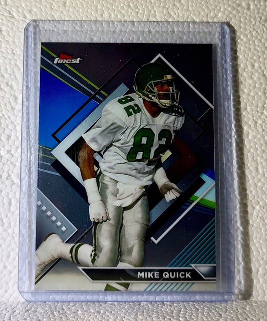 Mike Quick 2023 Topps Finest NFL #233 Football Card Philadelphia Eagles 