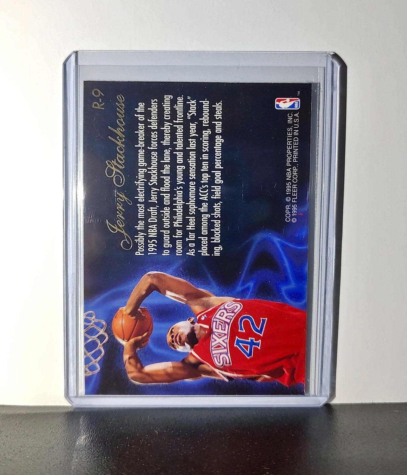 Jerry Stackhouse Rookie 1995-96 Flair NBA #R-9 Class of '95