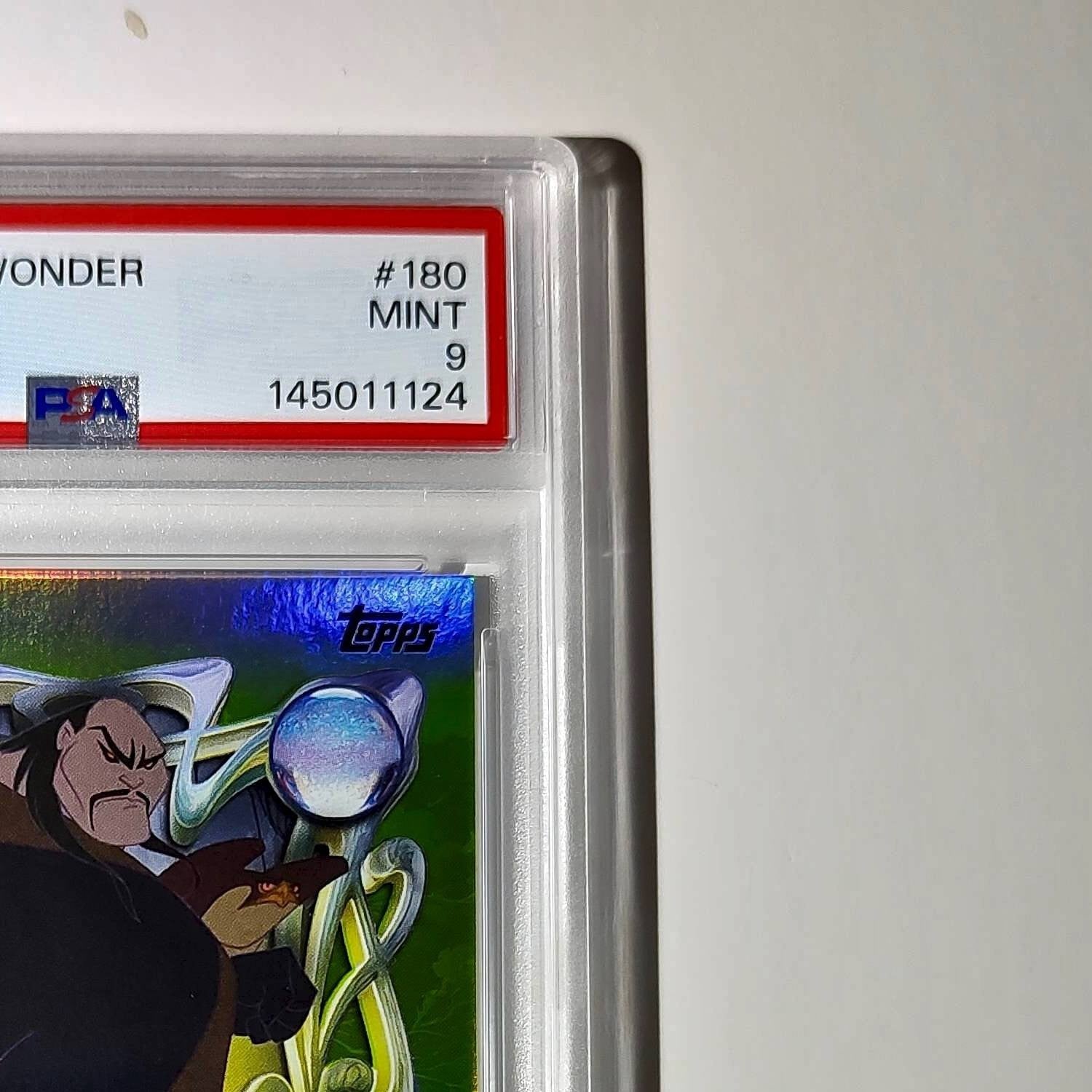 Shan-Yu 2025 Topps Disney Wonder #180 Card Mulan PSA 9