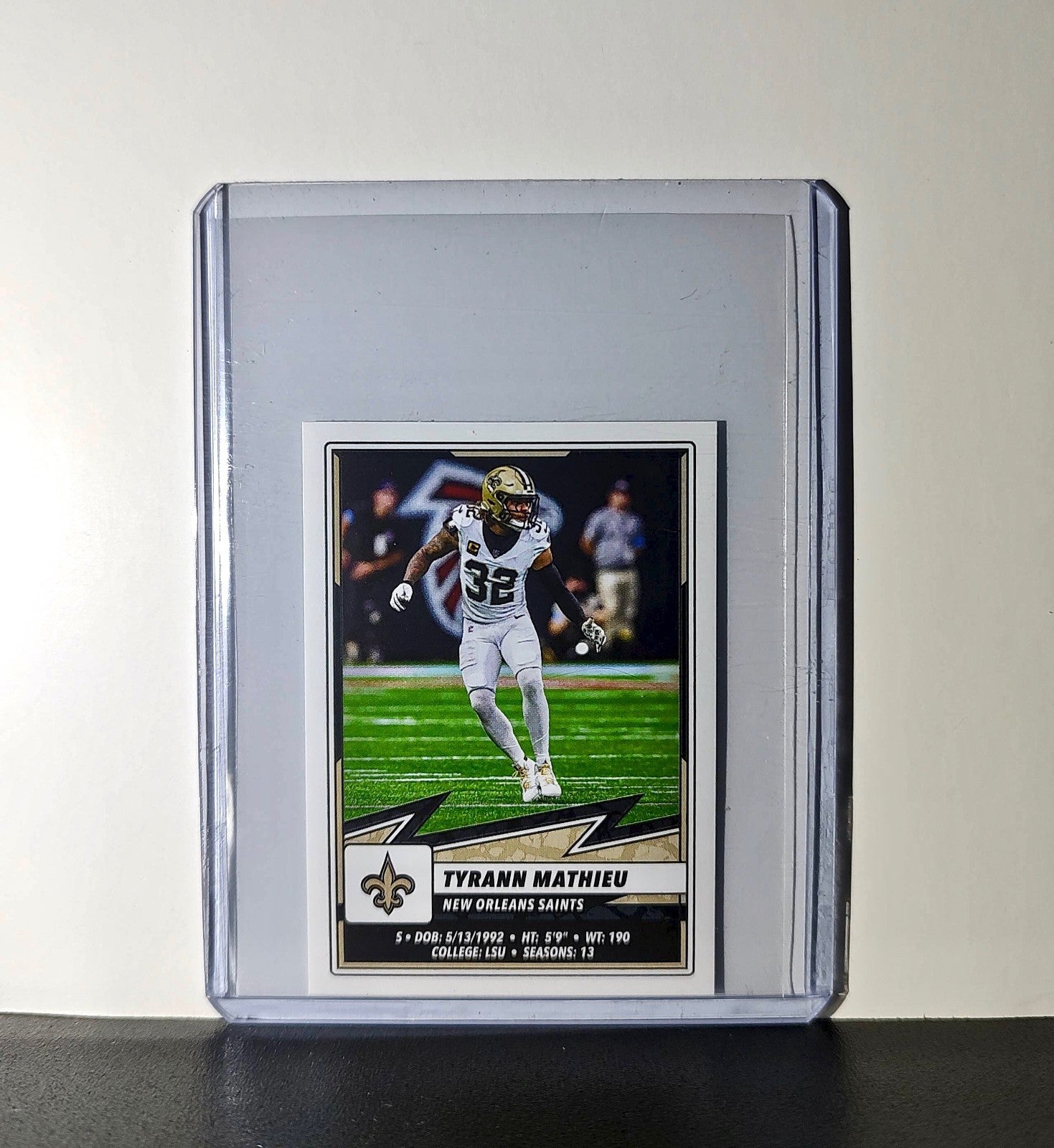 Tyrann Mathieu 2025 Panini NFL #468 Sticker New Orleans Saints