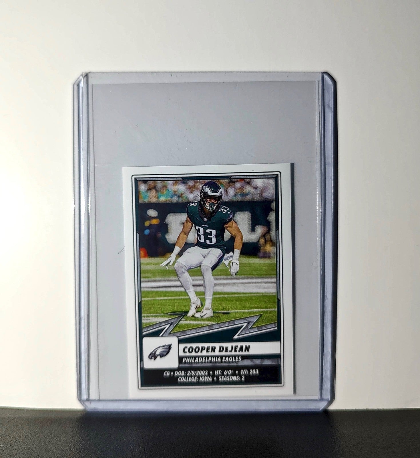 Cooper Dejean 2025 Panini NFL #339 Sticker Philadelphia Eagles