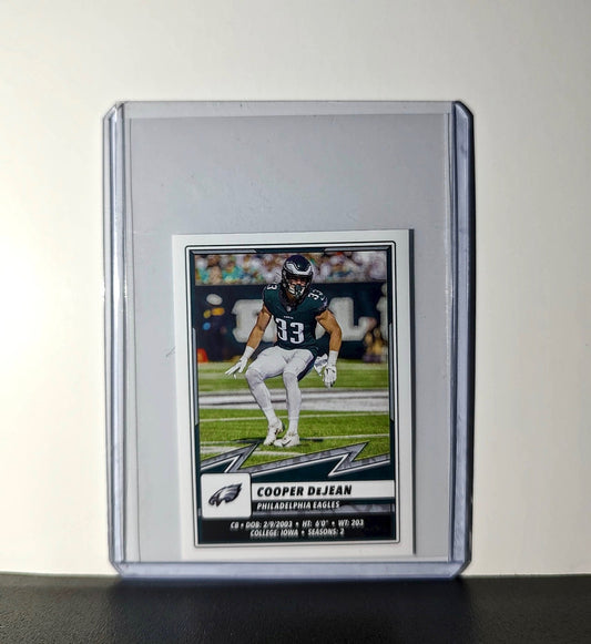 Cooper Dejean 2025 Panini NFL #339 Sticker Philadelphia Eagles