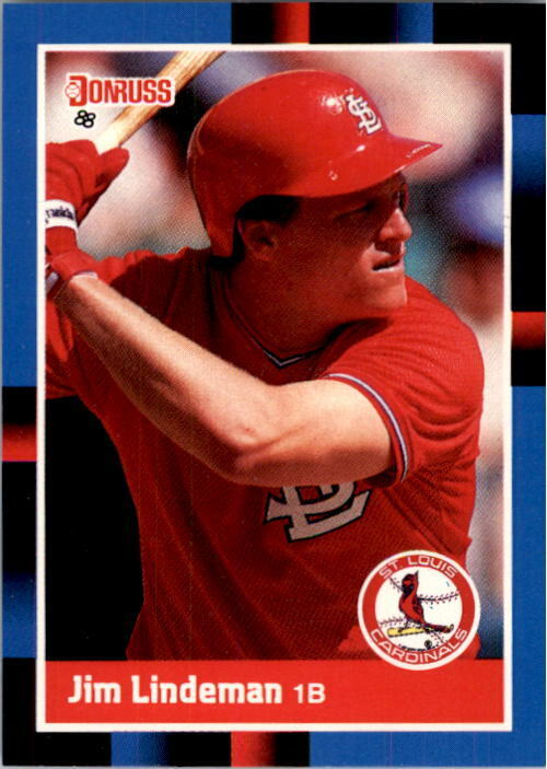 1988 Jim Lindeman Donruss Baseball Card #540