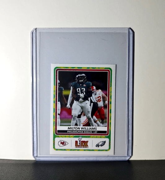 Milton Williams 2025 Panini NFL Super Bowl LIV #34 Sticker