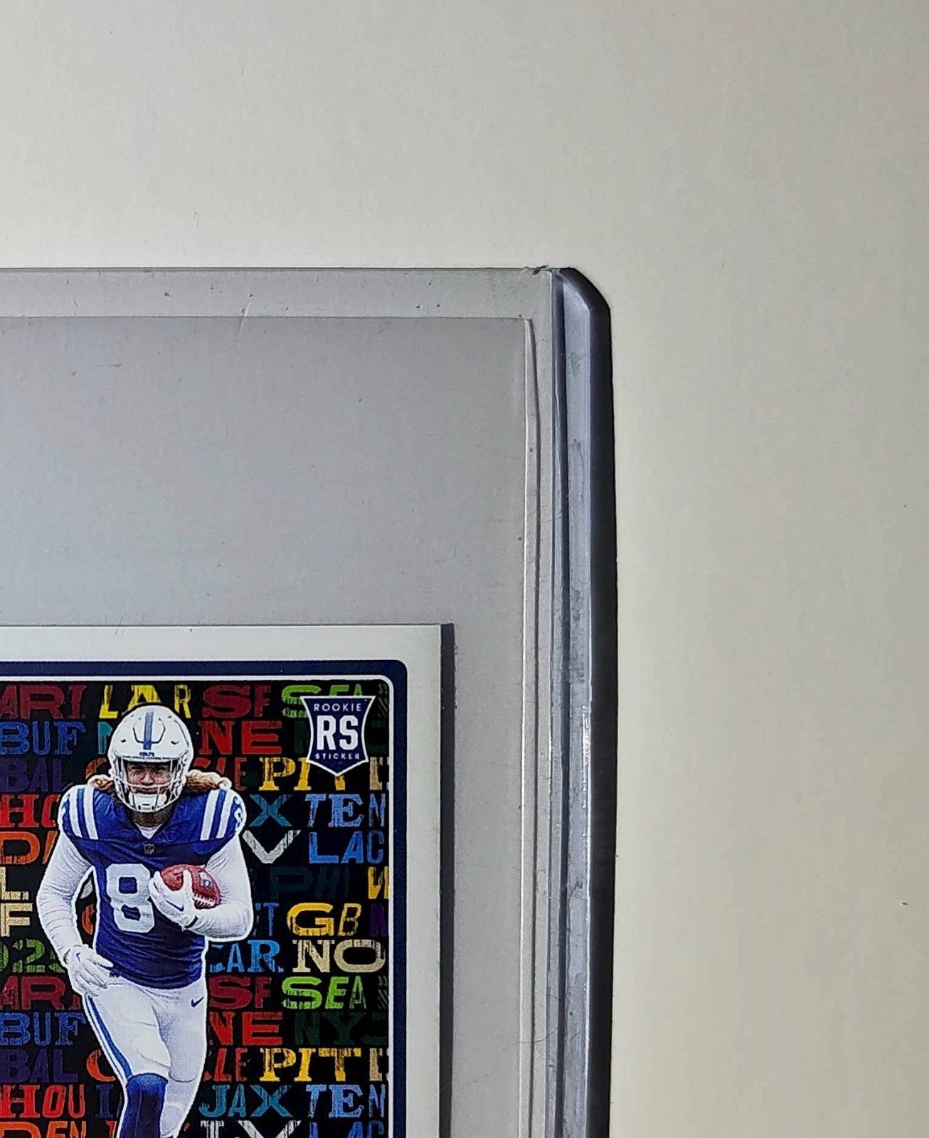 Tyler Warren Rookie 2025 Panini NFL #556 Draft Sticker Colts