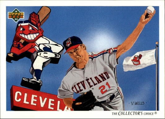 Greg Swindell 1992 Upper Deck MLB #95 Team Checklist Card Cleveland Indians