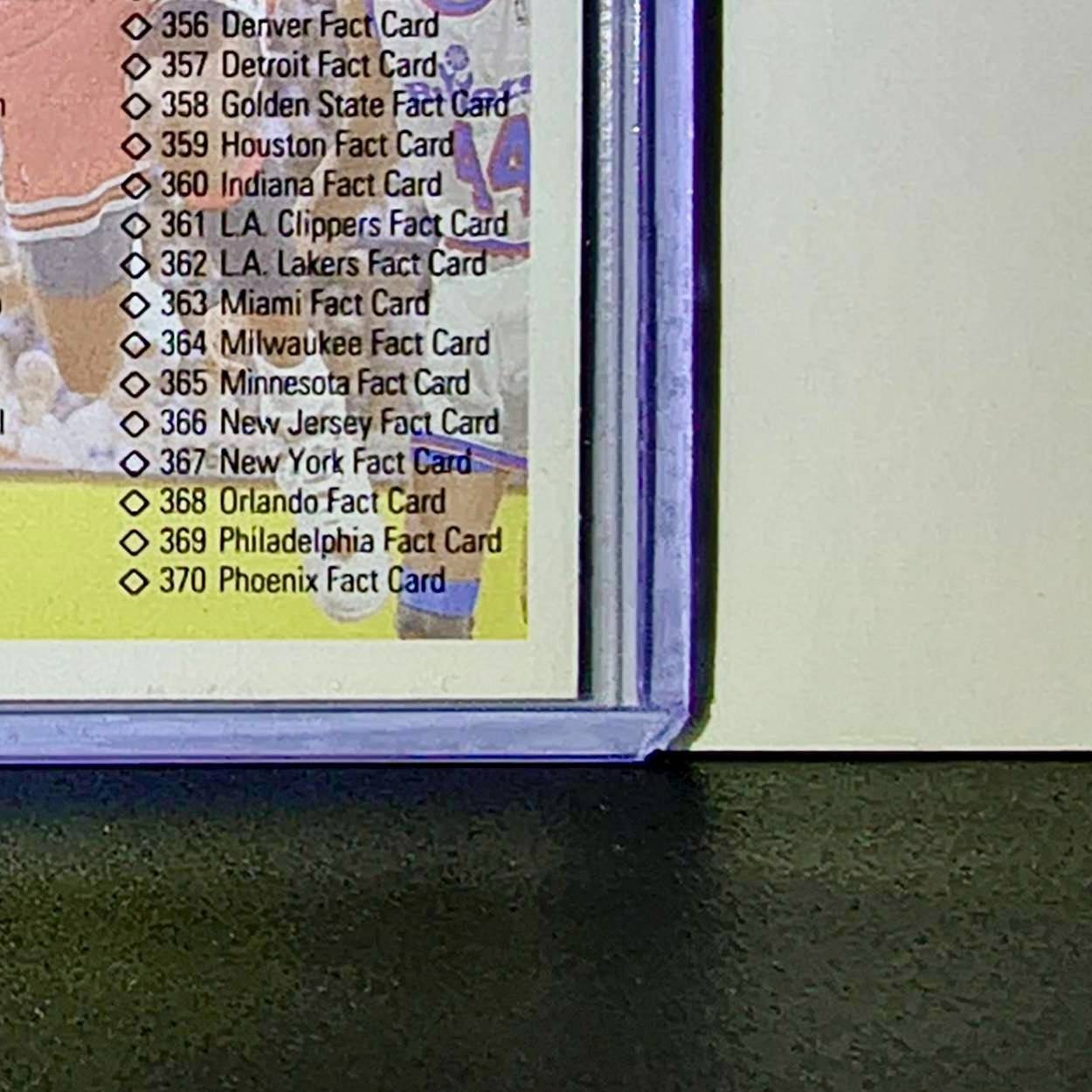 Michael Jordan 1992-93 Upper Deck Checklist #419 Basketball Card Chicago Bulls