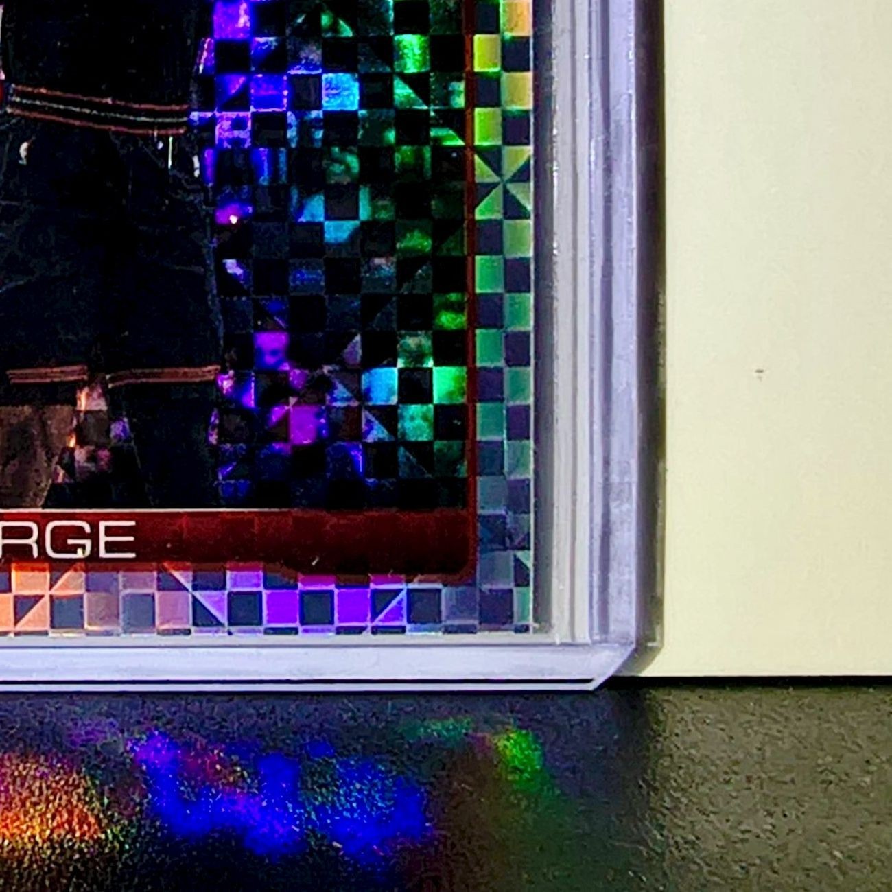 Paul George 2025-26 NBA Topps Chrome Update X-Fractor #77 Card 76ers