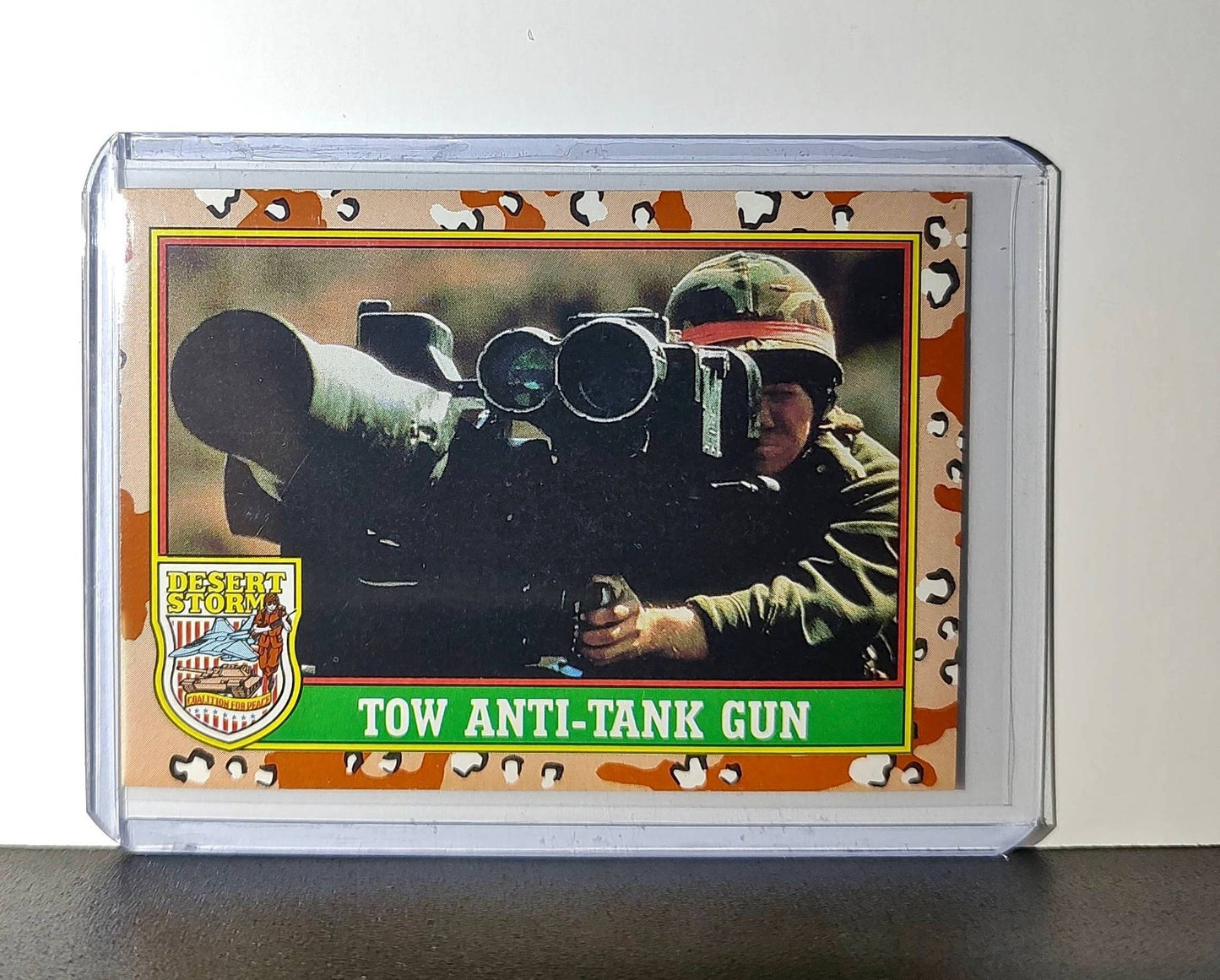 TOW Anti-Tank Weapon 1991 Topps Desert Storm #45 Card