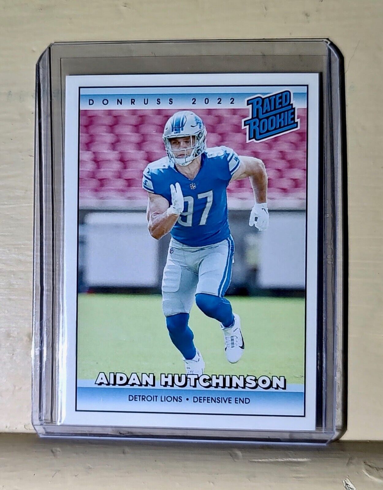 Aidan Hutchinson 2022 NFL Panini #2 Rated Rookie Retro Football Card 1/4094