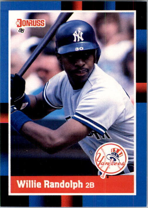 1988 Willie Randolph Donruss Baseball Card #228