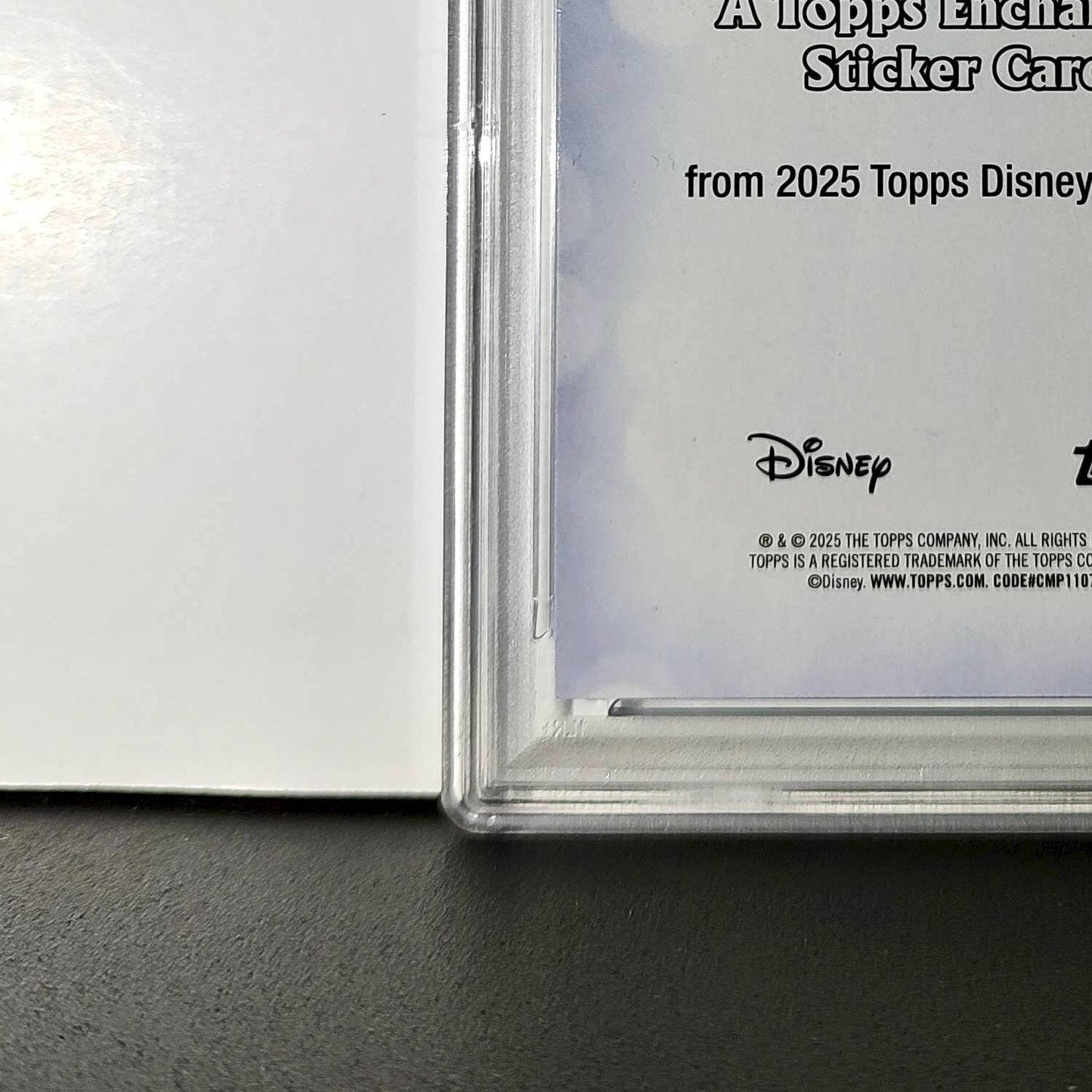 Merlin 2025 Topps Disney #ES-11 Enchanted Sticker Card PSA 9