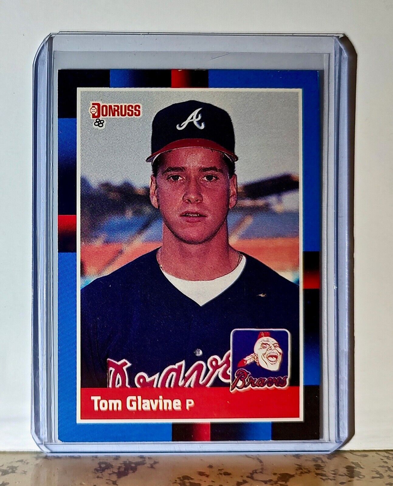 Tom Glavine 1988 Donruss MLB #644 Baseball Card Atlanta Braves