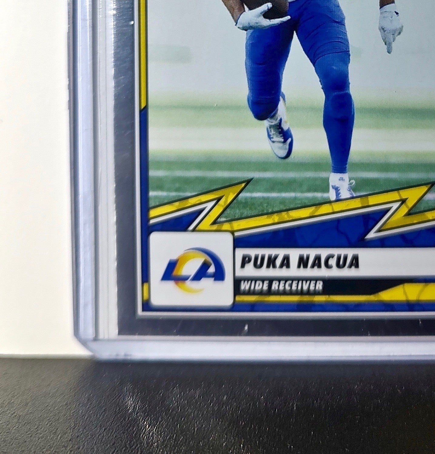 Puka Nacua 2025 Panini NFL #19 Foil Sticker Card Los Angeles Rams