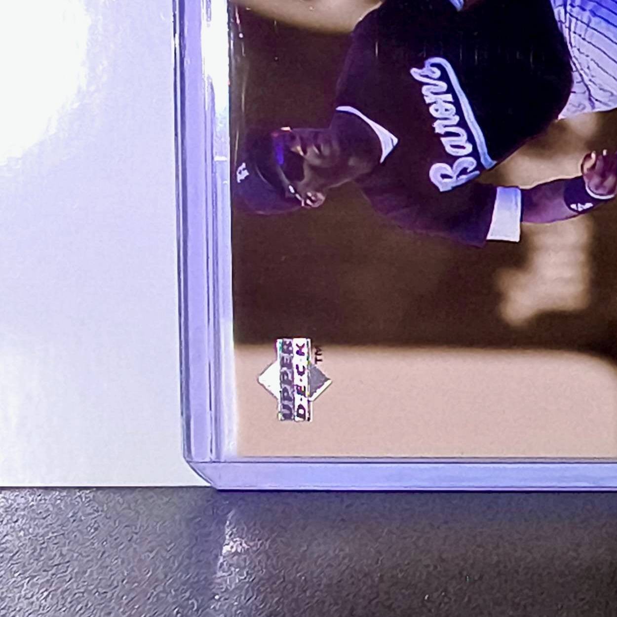 Michael Jordan 1995 Upper Deck Minors One on One #2 Card Birmingham Barons