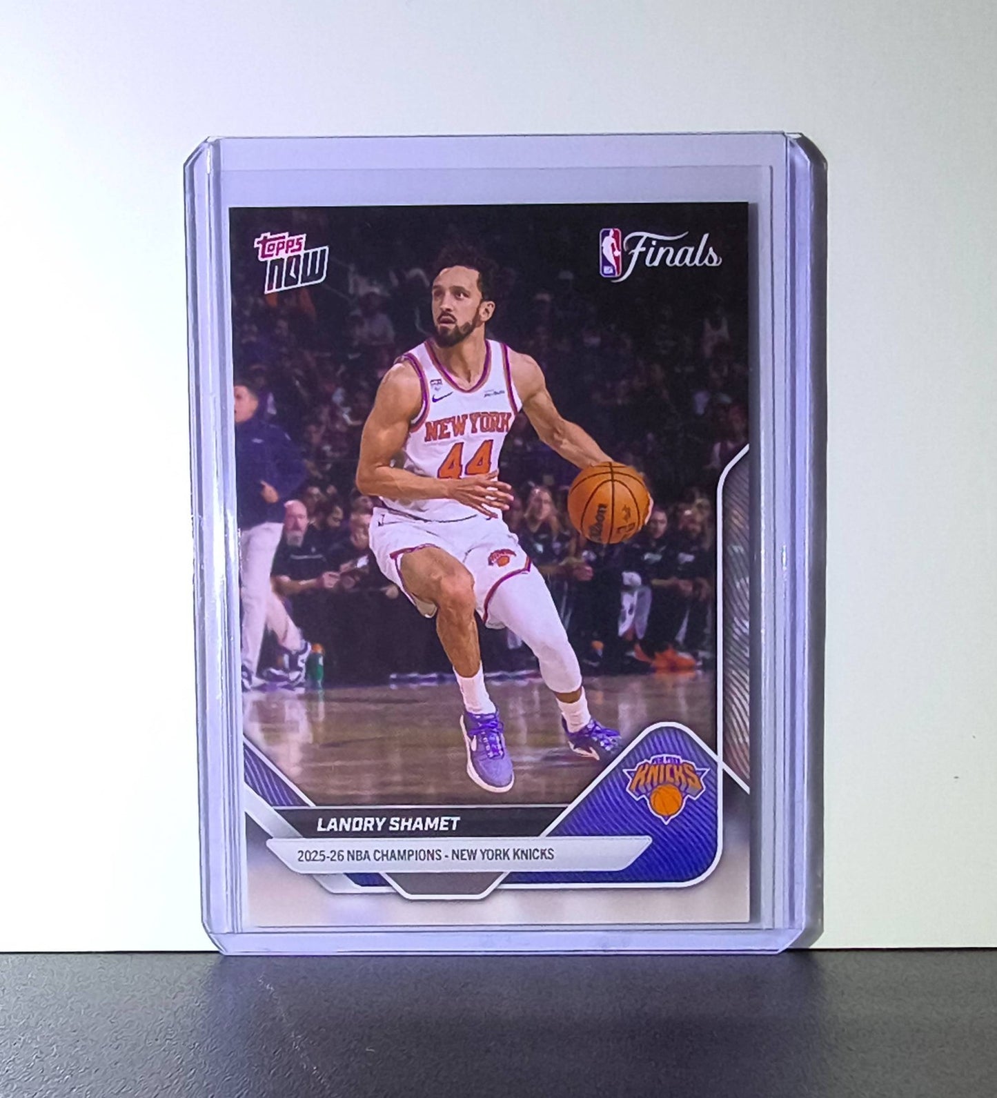 Landry Shamet 2026 Topps Now NBA Champions #C6 Card New York Knicks