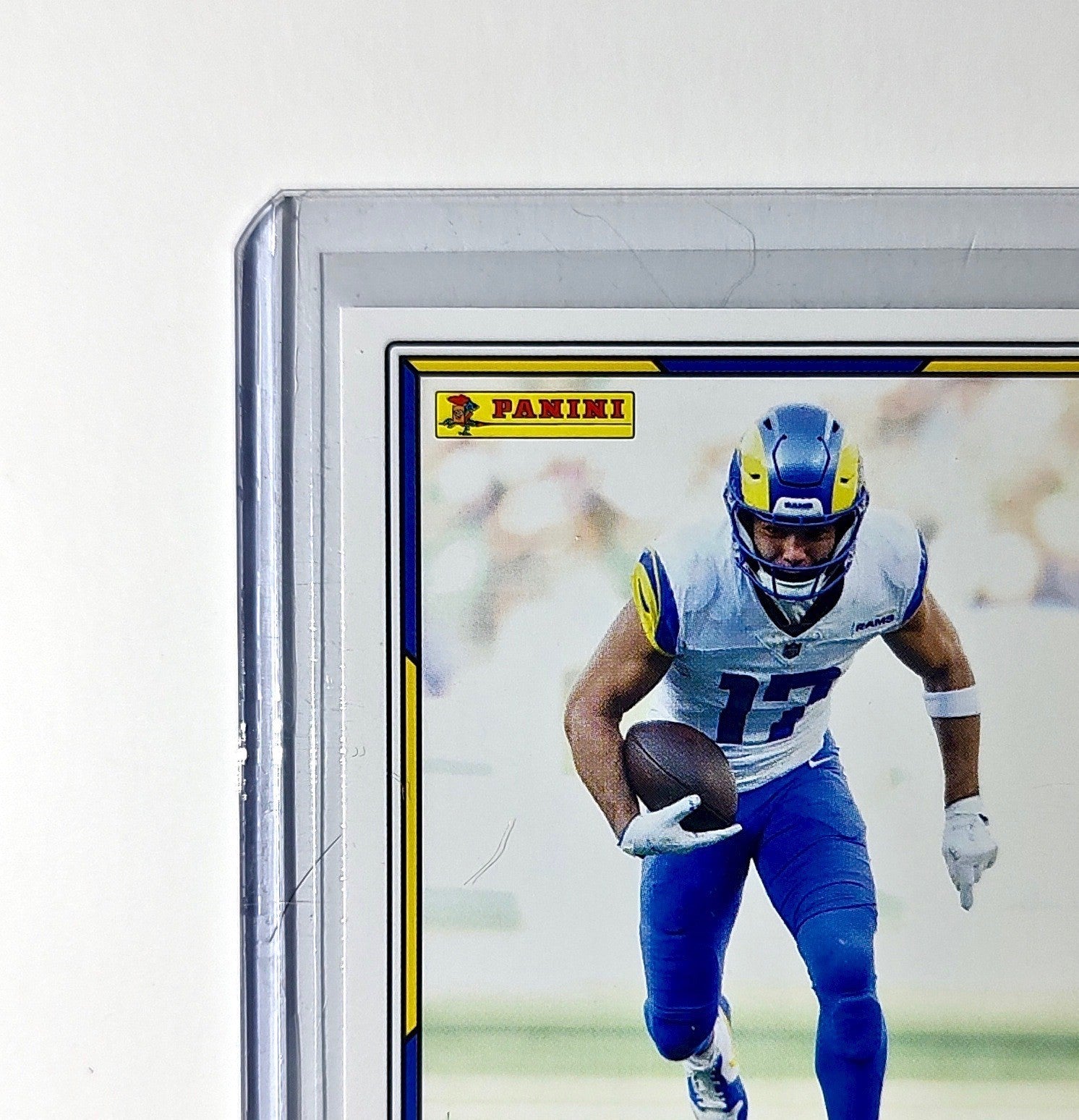 Puka Nacua 2025 Panini NFL #19 Sticker Card Los Angeles Rams