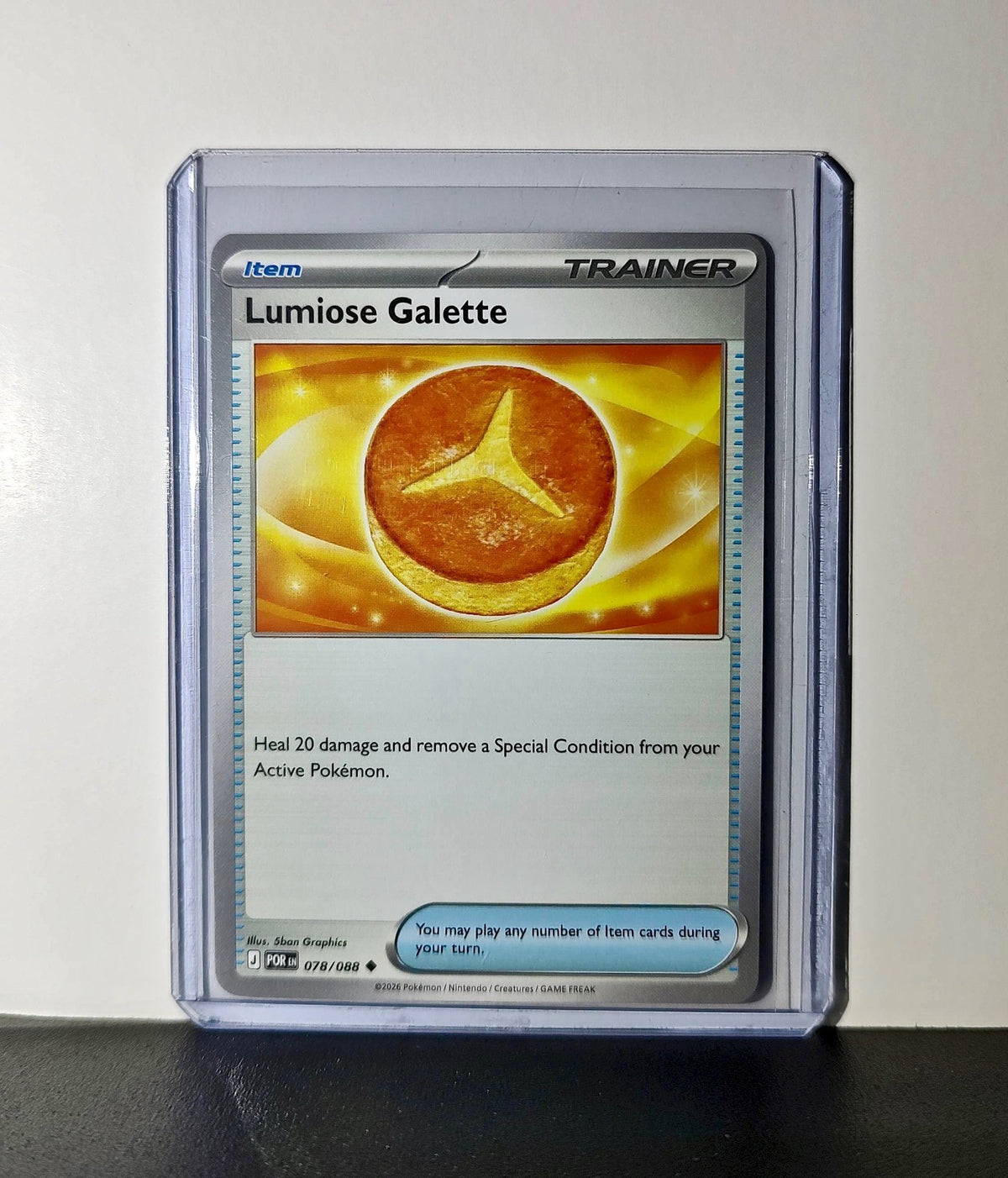 Pokemon Lumiose Galette Item Trainer 078/088 2025 Perfect Order Mega Evolution