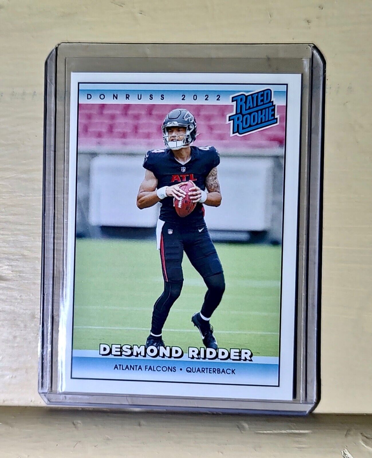 Desmond Ridder 2022 NFL Panini #24 Rated Rookie Retro Football Card 1/4094