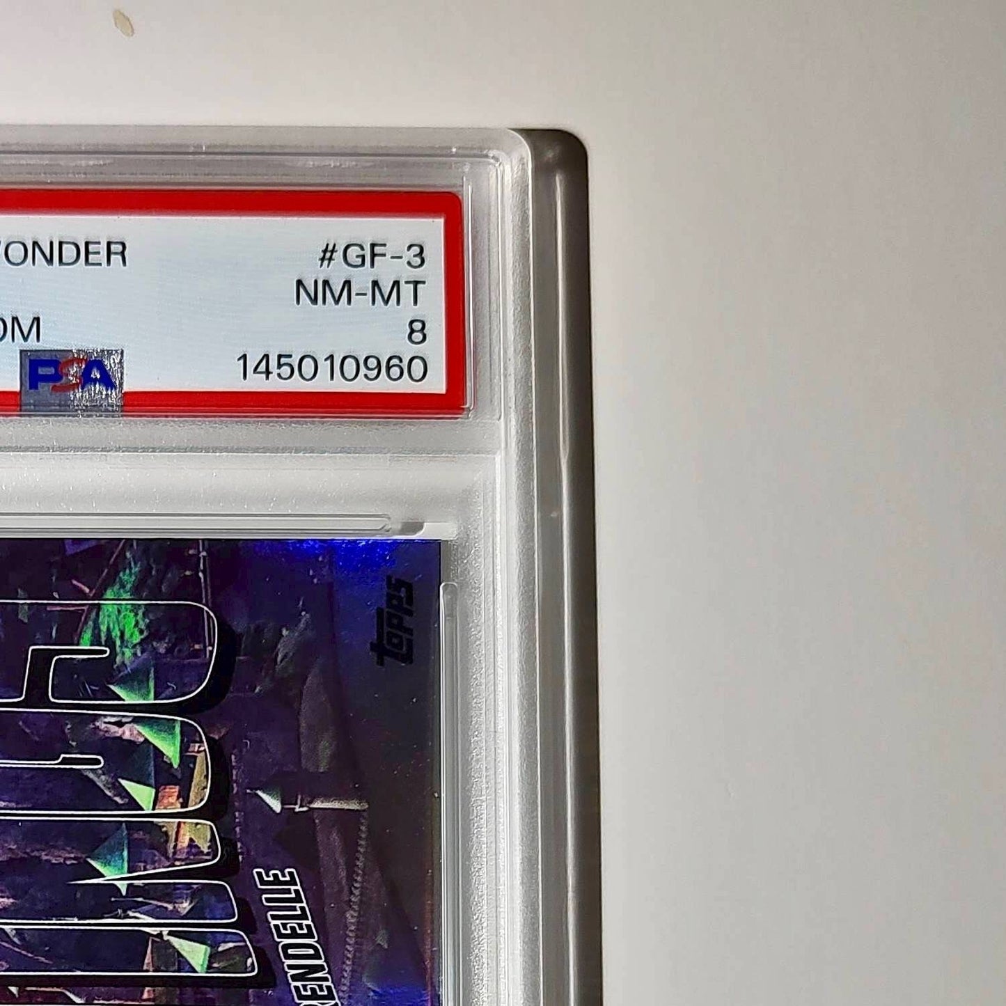 Arendelle 2025 Topps Disney Wonder #GF-3 Greetings From Card Frozen PSA 8