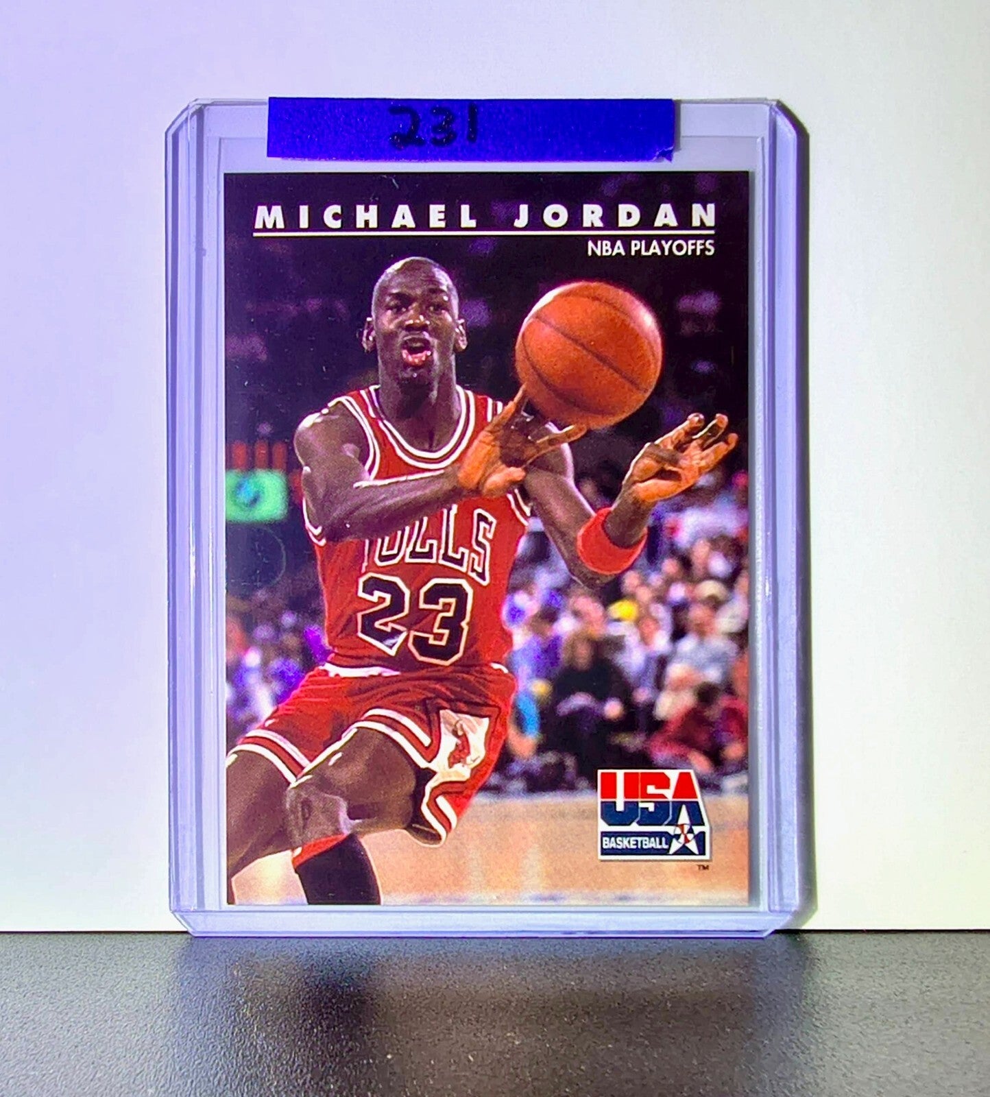 Michael Jordan 1992-93 Skybox USA Basketball #42 Basketball Card Chicago Bulls