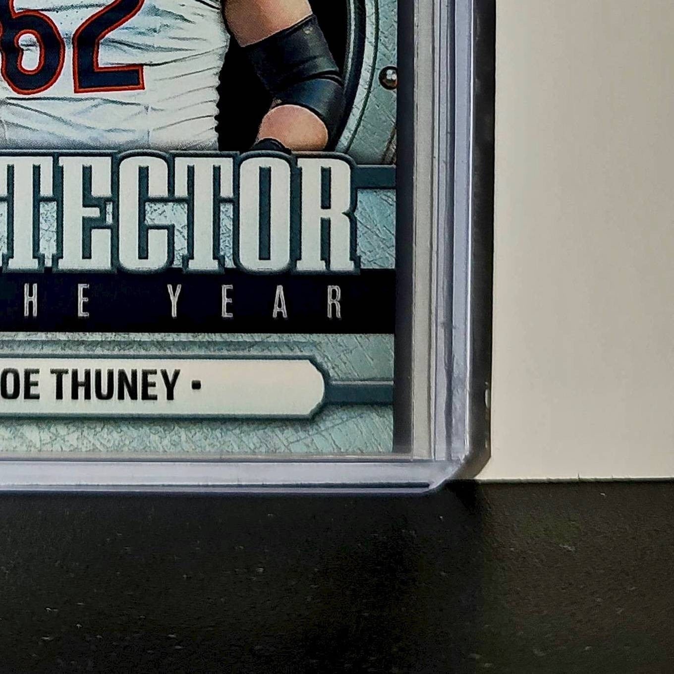 Joe Thuney 2025 Panini NFL Protector of the Year Football Card Bears 1 of 220