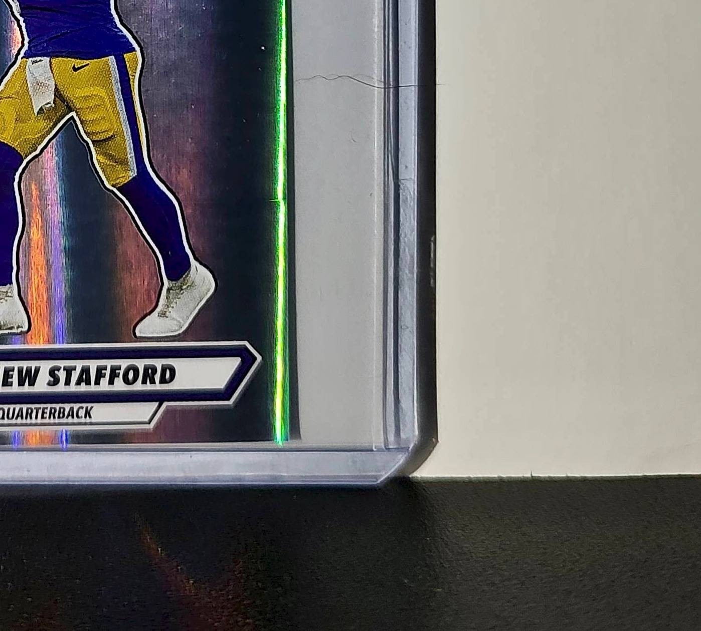 Matthew Stafford 2025 Panini NFL #517 Foil Sticker Rams